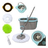 Balde Esfregao Spin Mop Cesto 360