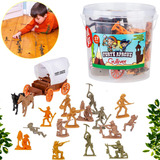 Balde Forte Apache Cowboys Gulliver 37 Peças Lacrado