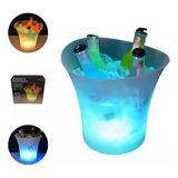 Balde Gelo Rgb Caixa De Som 20w Integrada Bluetooth 5 Litros