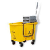 Balde Mop Doblô 30 Litros Flex Bralimpia Carrinho Limpeza