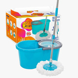 Balde Spin Mop Com Esfregão E Balde Rodo Mágico Centrifuga