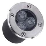 Balizador Led 3w Solo Piso Jardim Quente Ip65 Pronta Entrega