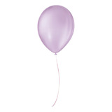 Balões 09 Liso Com 50 Bexigas Lilás Baby 108106650 São Roque