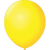Balões Bexiga São Roque Nº 9 C/50 Unidades Cor Amarelo