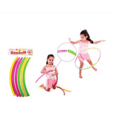 Bambolê Colorido De Plastico Desmontável 70 Cm - Natalplast