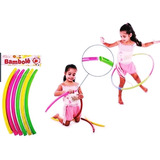 Bambolê Colorido De Plastico Desmontável 70 Cm