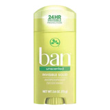 Ban Desodorante Antitranspirante Sólido Unscented 73g