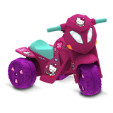 Ban Moto Hello Kitty 6v Elétrica Bandeirante