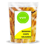 Banana Chips Fatiada Salgada 1kg -