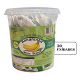Bananinha Santa Branca Artesanal - Pote 30x35g Com Açucar