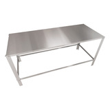 Bancada 100% Inox Cozinha Industrial Manipulação De Alimento