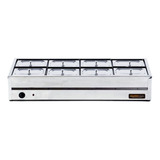 Bancada De Mesa 8 Cubas Quentes Buffet Inox Self Service 