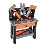 Bancada Kit Ferramentas Infantil Didática 17 Peças Brinquedo