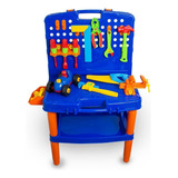 Bancada Maleta Ferramenta Brinquedo Menino Infantil Didático