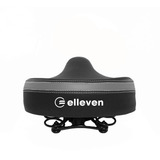 Banco Bicicleta Selim Elleven 2 Molas Preto Cinza Beach Bike