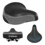 Banco Bicicleta Selim Elleven Preto Cinza Beach Bike 2 Molas