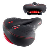 Banco C/ Luz De Led Para Bicicleta Vazado Gel Confortavel