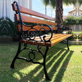 Banco De Jardim Frances 7 Réguas 150 Cm Madeira De Lei