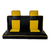 Banco De Mini Buggy Preto Com Amarelo