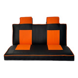 Banco De Mini Buggy Preto Com Laranja