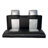 Banco De Mini Buggy Preto Com Prata