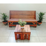 Banco Dobrável P/ Varanda 1,50m + Mesinha Centro Grátis!!!