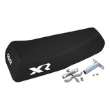 Banco Mobilete Bikelete Caloi Xr + Presilha + Canote Preto