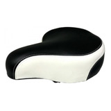 Banco Selim Gts Beach Preto E Branco Bike Confortavel