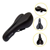 Banco Selim Gts Vazado Biketec Mtb Preto Confort Confortavel