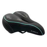 Banco Selim Sela Absolute Gel Elastômero Mtb Preto Azul Água