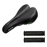 Banco Selim Vazado Gts Preto Confortável Mtb + Brinde
