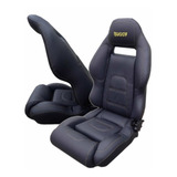 Bancos Concha Max Reclinável P/ Buggy + Trilho