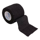 Bandagem Elástica Adesiva Flexível Atadura 5cm X 4,5m Preto