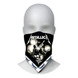Bandana Lenço Mascara Personalizada Moto Rock