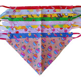 Bandana Pet Cães E Gatos P C/ 10 Petshop Banho E Tosa