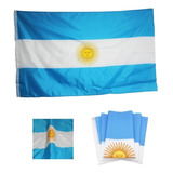 Bandeira Argentina Oficial 1,50x0,90m C/ Anilhas