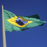 Bandeira Brasil 1/2 Pano Uso Barcos