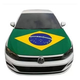 Bandeira Brasil 1,20cm X 1,60cm Para Capô De Carro Torcedor