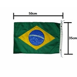 Bandeira Brasil Grande Uso Barcos Lanchas