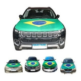 Bandeira Brasil Para Capô De Carro