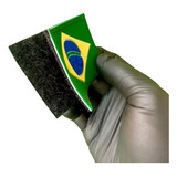 Bandeira Brasil Patch Emborrachada Farda Militar