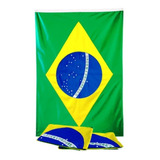 Bandeira Brasil Torcedor 100% Poliéster 150