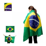 Bandeira Brasil Torcedor De Tecido 100%