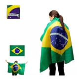 Bandeira Brasil Torcedor De Tecido 100%