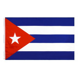 Bandeira Cuba Oficial 1,50x0,90m C/ Anilhas