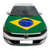 Bandeira D Brasil Oficial Top P\ Capô Carro Ótimo Acabamento