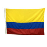 Bandeira Da Colombia Oficial 2p(1,28x0,90) Faixas