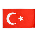 Bandeira Da Turquia Cores Vivas Alta