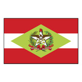 Bandeira De Alta Qualidade Dupla Face 150x90 Santa Catarina