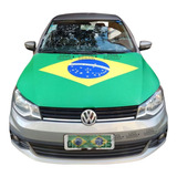 Bandeira De Brasil Para Capô De Carro 160 X 110 Cm Unidade